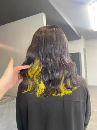 ロング maco 艶感ハイトーン🦋のヘアスタイル