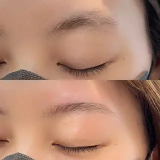 アイブロウ 🎀🩶韓国風束感 エク/マナミ🪽のマツエク・マツパデザイン