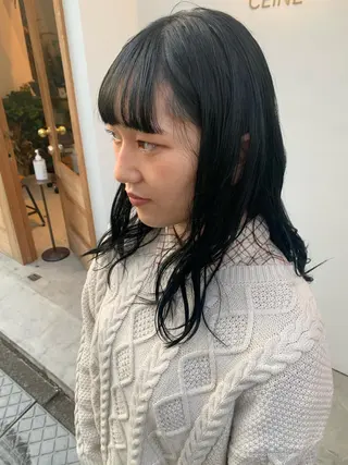 ミディアム カラー 中目黒🌼 🌼ハナのヘアスタイル