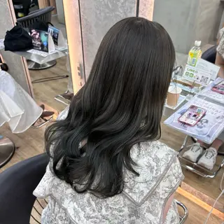 セミロング 髪質改善/縮毛矯正/ 韓国ヘア/矢野のヘアスタイル