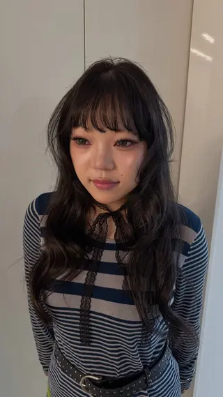 ロング tenn 栄店所属・mao/栄/tenn /暖色/ハイトーンのヘアスタイル