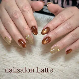 ネイル Nailsalon Latteのネイルデザイン
