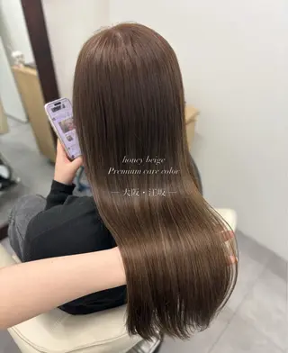 セミロング トレンド甘めガーリー Mizuki☁️🫧のヘアスタイル