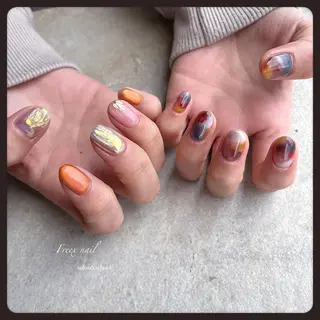 ネイル Freex nail所属・freex nail /ニュアンス/個性派のネイルデザイン