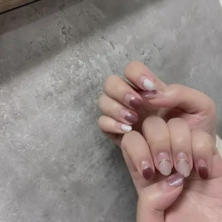 ネイル ネイルPetit Ribbonのネイルデザイン