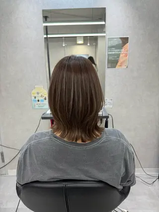 ミディアム カラー 白髪ぼかし🌈 Ayakoのヘアスタイル