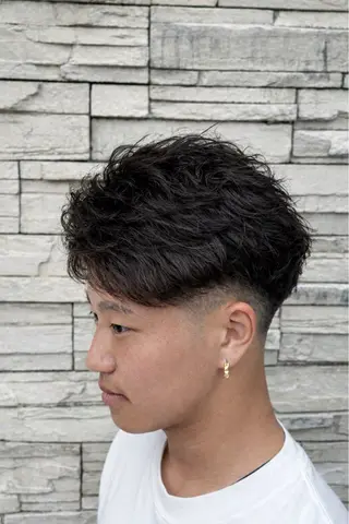 ショート パーマ メンズ 縮毛矯正/パーマ /艶髪/赤松❄️のヘアスタイル