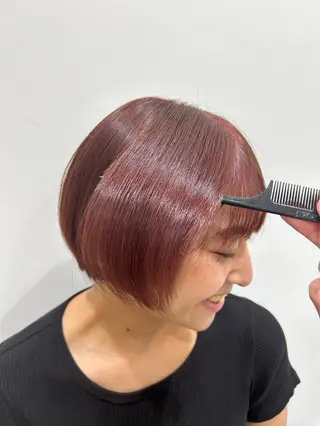 ミディアム カラー Go   Today シェアサロン　横浜店所属・【ただの天才 🎨】のヘアスタイル