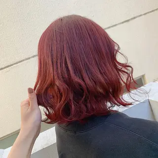 ミディアム カラー GO TODAY SHAiRE SALON 町田店所属・🫧大森 知夏🫧のヘアスタイル