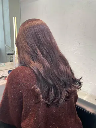 ロング カラー ヘアアレンジ 眉毛アイブロウ&まつ毛パーマiena渋谷/パリジェンヌ/眉毛まつげパーマ/眉毛アイブロウ所属・iena渋谷 /ゆーこのマツエク・マツパデザイン