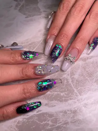 ネイル YOUTH nails waxing所属・YOUTH natsumiのネイルデザイン