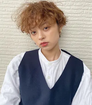 ショート パーマ指名No1 /namiのヘアスタイル