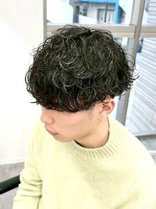 パーマ メンズ 🏁 メンズ特化 ／Hinata🌼のヘアスタイル