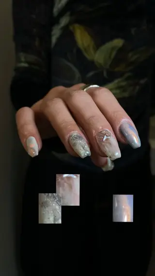 ネイル 土川 芽依奈のネイルデザイン