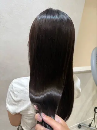 ロング パーマ 髪質改善縮毛矯正 💎TOMOのヘアスタイル