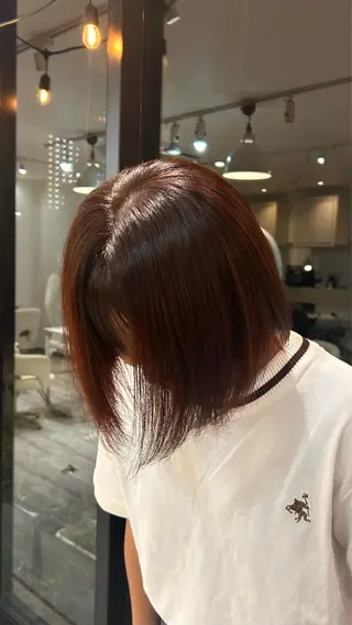 カラー 小川 鈴佳のヘアスタイル