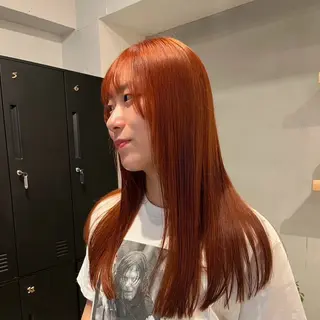 カラー ハイトーン艶カラー 💎あやめ🎀のヘアスタイル