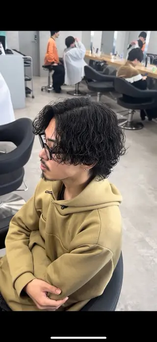 パーマ メンズ メンズパーマ全般/ 似合わせ/ジョウのヘアスタイル