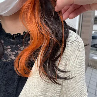 セミロング カラー 🌼 みなみ🌼のヘアスタイル