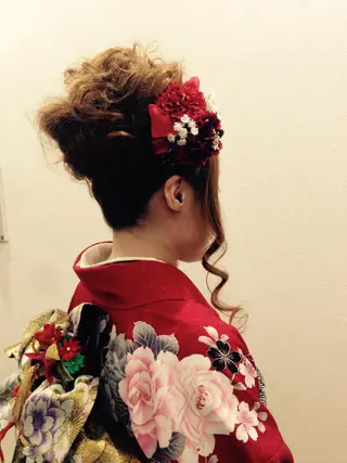 ヘアアレンジ 福島 純子のヘアスタイル