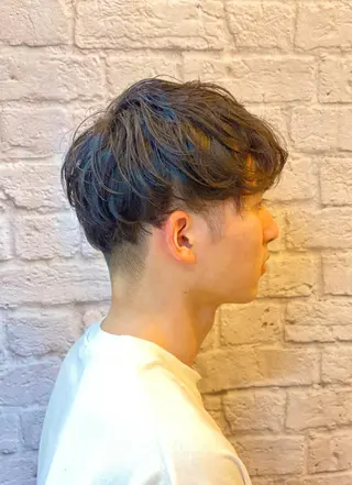 ミディアム メンズ 【メンズカット】 黒田美穂のヘアスタイル