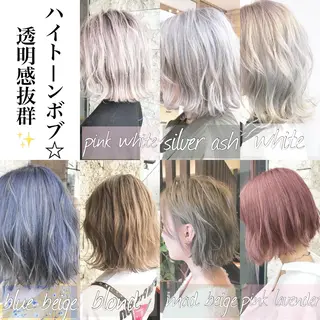ミディアム カラー パーマ ヘアアレンジ キッズ ネイル マツエク・マツパ uno pulir所属・トップスタイリスト 永尾拓也のヘアスタイル