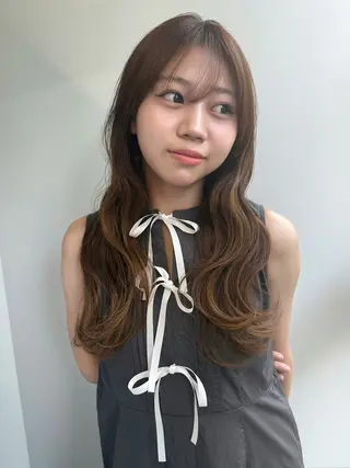 ロング カラー HANA ROCCO3rdのヘアスタイル