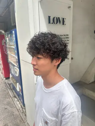 パーマ メンズ 井村 晃琉のヘアスタイル