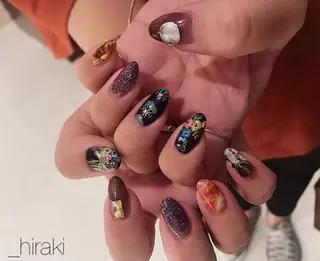 ネイル nail atelier AMBER所属・saori .の眉毛・アイブロウイメージ