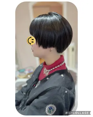 ショート dispersion所属・磯部 彩のヘアスタイル