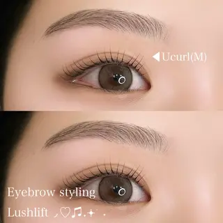 アイブロウ Shiono Hinataのマツエク・マツパデザイン