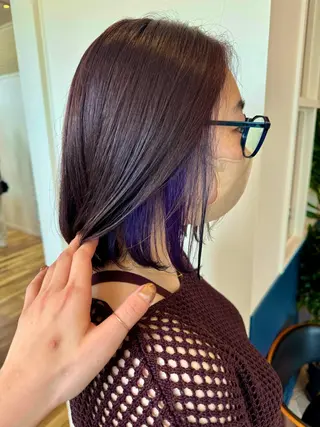 ミディアム lag by  シゲルカットクラブ　神田久志本店所属・清原 佳乃のヘアスタイル