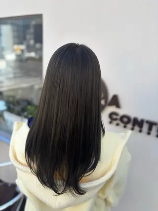 ロング カラー N&A CONTi所属・阿部 桃花のヘアスタイル