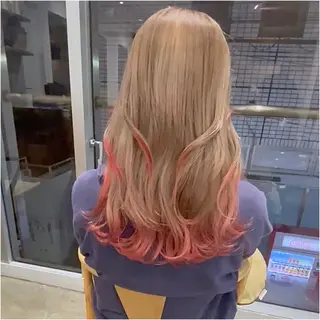 ロング カラー 圧倒的なケアブリーチ /髪質改善🩵松田のヘアスタイル
