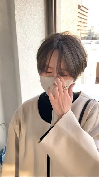 ショート 大谷 哲基のヘアスタイル