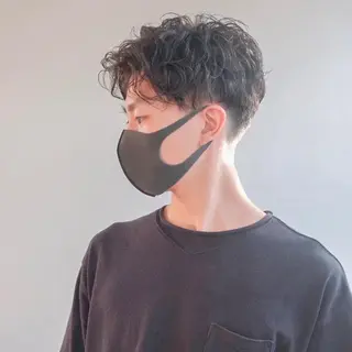 パーマ メンズ ツイスパ/波巻き対応 メンズ特化　石川愛理のヘアスタイル