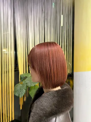 ショート 花井輝 ボブ/レイヤーのヘアスタイル