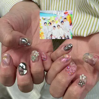 ネイル hinako /個性派ニュアンスのネイルデザイン