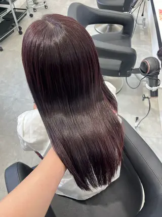 ロング カラー みう/仙台/暖色/ 艶髪/顔周りカット/のヘアスタイル