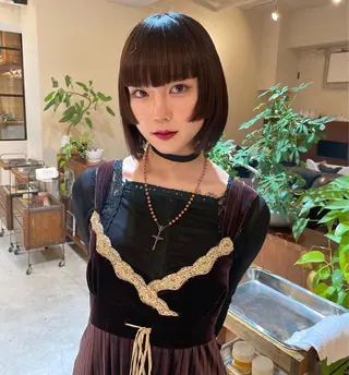 ショート カラー ファッションに 溶け込むstyleのヘアスタイル