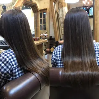 ロング パーマ 艶髪🍒髪質改善特化 GARDINAのヘアスタイル