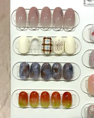 ネイル salon bT所属・ririnail✴︎ シンプル/ニュアンスのネイルデザイン