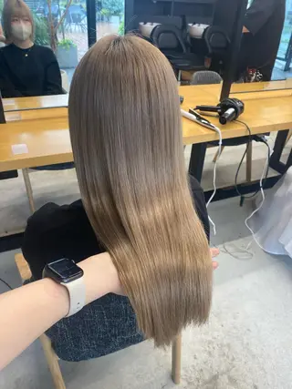 ロング 天神/透明感カラー ツヤ髪/nonokaのヘアスタイル