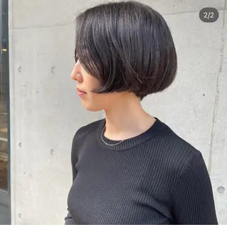 ショート ショートウルフくせ毛 お任せくださいのヘアスタイル