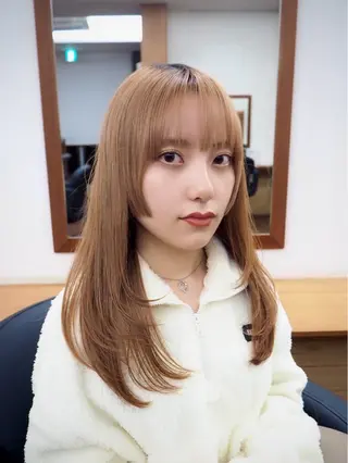 ロング Paddle所属・似合わせレイヤー/ レイヤーパーマ/高倉のヘアスタイル