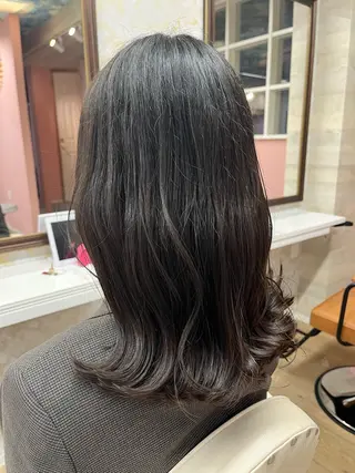 ミディアム ヘアアレンジ 韓国ヘア×髪質改善 /takatoのヘアスタイル