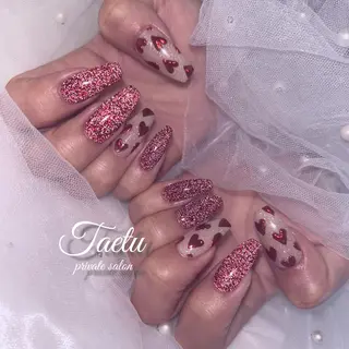 ロング 𝐓𝐀𝐄𝐓𝐔 💜Ayumiのネイルデザイン