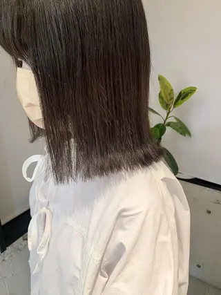 ミディアム カラー ヘアアレンジ yuka .のヘアスタイル