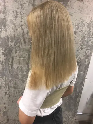 ロング カラー Pia hair Design Yakuin所属・Pia ツボイ ケイタのヘアスタイル