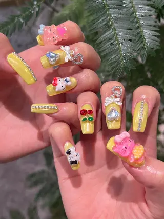 ネイル 個性派/中韓ネイル SAKURAのネイルデザイン